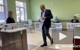 Сергей Лавров проголосовал на выборах в Госдуму