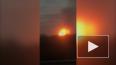 Опубликовано видео с места взрыва на газопроводе в Полта...