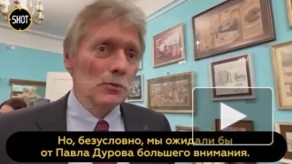 Песков призвал Дурова внимательнее следить за Telegram после теракта в "Крокусе"
