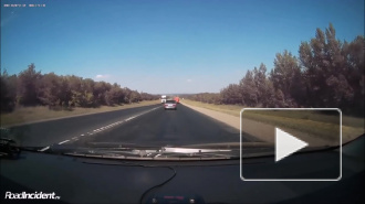 Уснул за рулём.