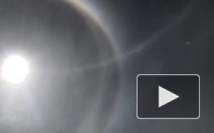 Жители Петербурга и Ленобласти заметили солнечное гало