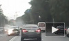 В сети появилось видео момента массовой аварии на Красном пути в Омске