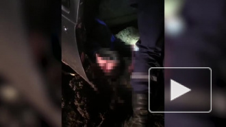 В сети появилось видео с места смертельной аварии под Саратовом, где погибли три молодых парня
