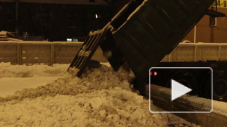 В Петербурге начинают снос рекламных щитов, мешающих уборке снега