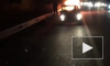 На Московском проспекте загорелась машина