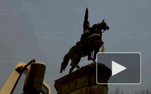 В Киеве демонтируют памятник Щорсу