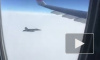Сближение самолета президентского авиаотряда и истребителей сняли на видео