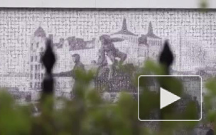 Выборгский замок украсили знаменем Победы 