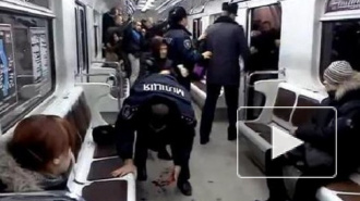 Киргизы устроили массовую драку в московском метро