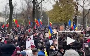В Кишиневе началась акция против сокращения полномочий президента