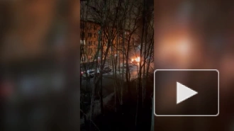 На проспекте Народного Ополчения 26 февраля горели три машины