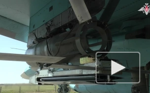 Экипажи Су-34 нанесли удар по опорному пункту и живой силе ВСУ