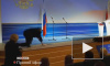 Появилось видео, как Жириновский упал на инаугурации губернатора 