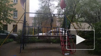 Петербуржцы отреставрировали детскую площадку "Алые паруса"