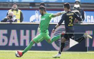 Футбольный матч "Зенит" - "Рубин" закончился со счетом 1:1