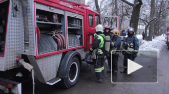 Бойцы МЧС ликвидировали пожар на "Электросиле" за полчаса