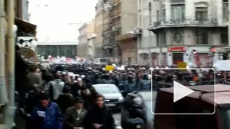 25.02.2012 СПб Шествие на митинг