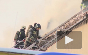 Из горевшего на Наличной улице дома эвакуировали 8 жильцов