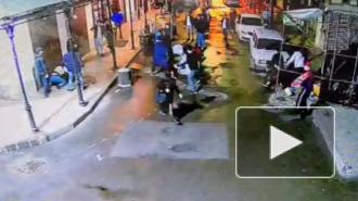 В Петербурге задержали иностранца, ранившего четырех человек в массовой драке на Садовой