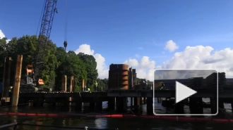 Видео: как идет капитальный ремонт 1-го Елагина моста