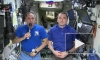 Российские космонавты поздравили соотечественников с Днем народного единства с борта МКС