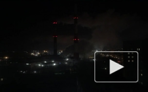 Появилось видео аварии на подстанции в Мурманске