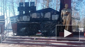 В Якутии сожгли памятник героям Великой Отечественной войны
