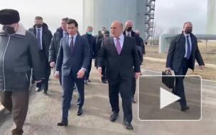 Мишустин в Элисте осмотрел инфраструктуру Ики-Бурульского водопровода