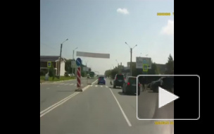 В Находке иномарка сбила человека и попала на видео