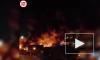 В промзоне на северо-востоке Москвы сгорело около 25 грузовиков