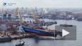 Опубликовано видео спуска на воду ледокола "Якутия"