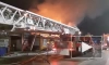 МЧС показало кадры мощного пожара в Брянской области в многофункциональном здании