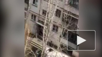 Жуткое видео из Челябинска: Очевидец снял падение мужчины с 5 этажа