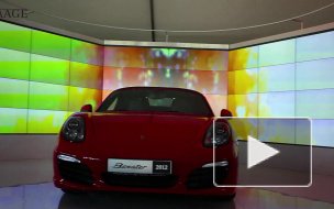 Компания Porsche представила новый Boxter и привезла 4 суперспорткара