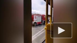 В Варшаве два человека погибли при падении автобуса с виадука