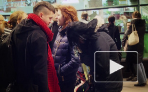 Неформалы пугают петербуржцев у "Волковской"