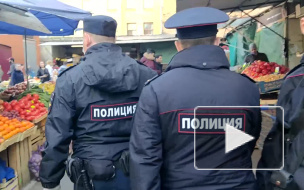 Полиция задержала арендатора, устроившего на Сенном рынке "толкучку"