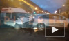 Появилось видео ДТП в Петроградском районе с участием кареты скорой помощи