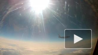 Истребитель МиГ-31 сопроводил американский самолет-разведчик над Тихим океаном