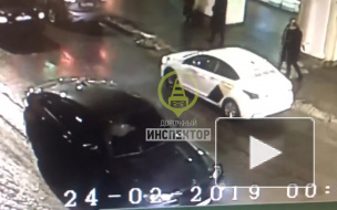 Видео: устроивший смертельное ДТП на Невском, затягивается "веселящим газом"