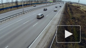 На участке КАД между Колушским шоссе и "Колой" с 4 июля перекроют две полосы