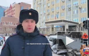 В Якутске произошло ДТП с участием двух машин