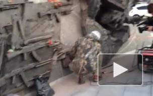 Немецкий автомат с памятника Калашникову срезали болгаркой