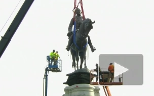 В США снесли главный памятник в столице Конфедерации