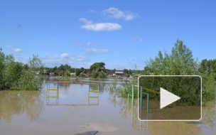 Наводнение в Горно-Алтайске 2014: потоп Затона под Барнаулом попал на видео