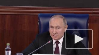 Путин заявил о планах вооружить новые ракетные комплексы гиперзвуком