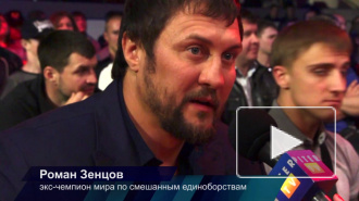 Чемпион по боям без правил Роман Зенцов отбирал бойцов на турнире "Сечь"