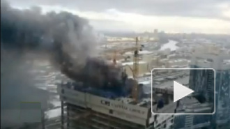 Новый пожар в "Москва-Сити": есть пострадавшие
