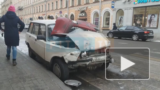 В ДТП на Горохой улице пострадали два человека