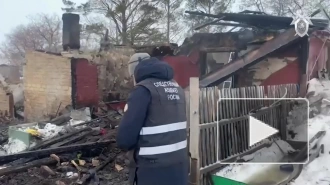 СК назвал причину пожара в Омской области, где погибли женщина и трое детей